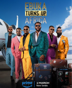 ‘Ebuka Turns Up Africa’ Premieres March 1 on Prime Video