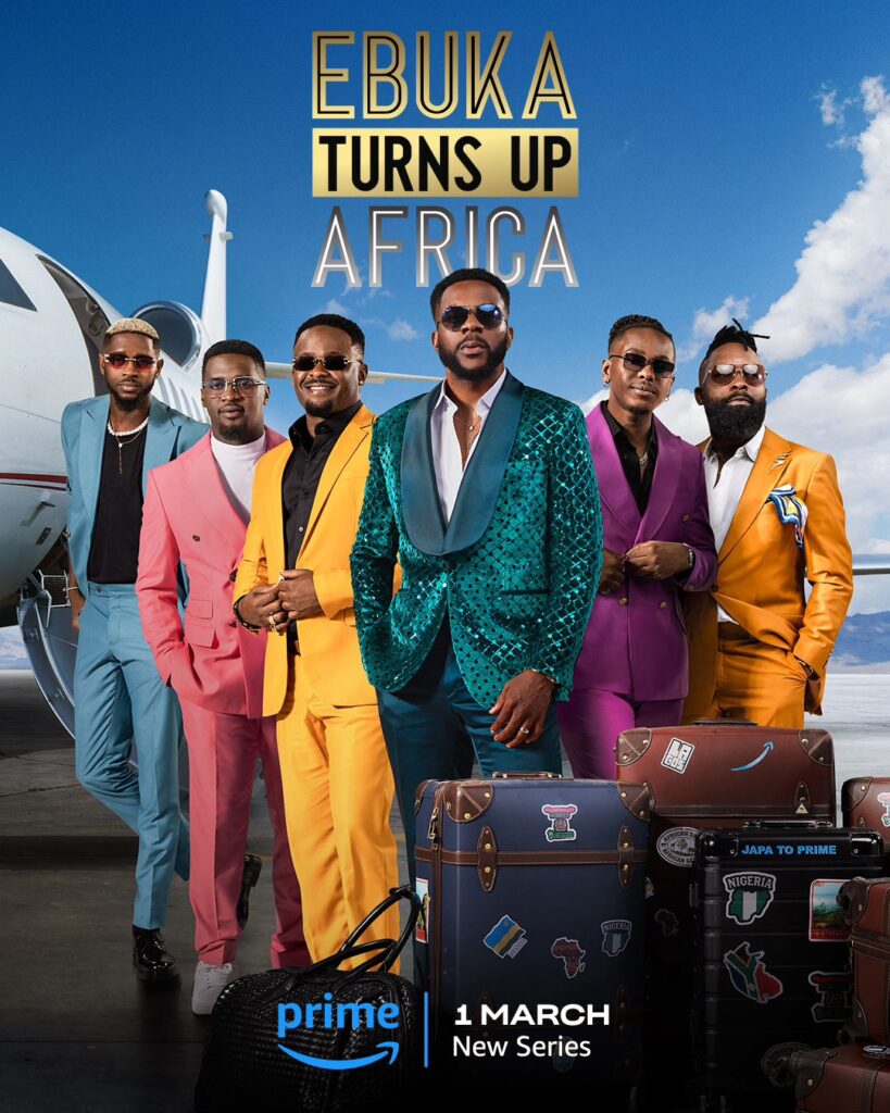 ‘Ebuka Turns Up Africa’ Premieres March 1 on Prime Video